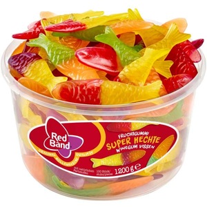 Red Band, Red Band Super Hechte, 100 Stück, Red Band Super Hechte 1200g