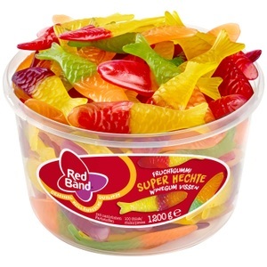 Red Band, Red Band Super Hechte, 100 Stück, Red Band Super Hechte 1200g