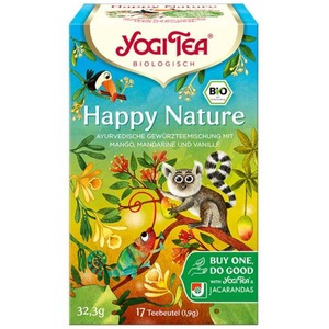 Yogi Tea, Yogi Tea Happy Nature 17 x 1.9g, Yogi Tea Happy Nature 17 Stück