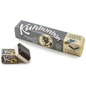 undefined, Kuhbonbon Sahne Lakritz Weichkaramellen mit Sahne- und Lakritz-Geschmack, Kuhbonbon Sahne Lakritz 72g