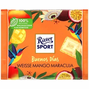 Ritter Sport Buenos Dias Weisse Mango Maracuja 100g