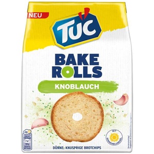 TUC, TUC Bake Rolls Knoblauch 150g, TUC Bake Rolls Knoblauch 150g