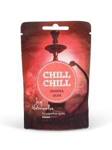 Chill Chill Shisha, Shisha Gum Icy Watermelon 14 Stück