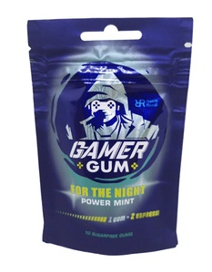 Gamer Gum, Gamer Gum For the Night Power Mint 10 Stück