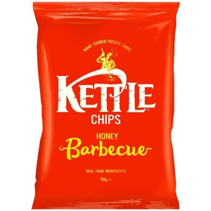Kettle Chips, Kettle Hand cooked Chips Honey Barbecue 130g, 
