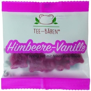 Bären Company, Tee-Bären Himbeere Vanille Minibeutel 18g, Tee-Bären Himbeere Vanille Minibeutel 18g
