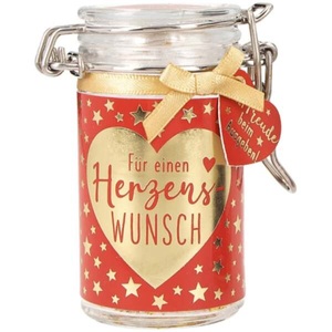 undefined, Geldgeschenk Einmachglas Für einen Herzenswunsch, Geldgeschenk Einmachglas Ein paar Flocken