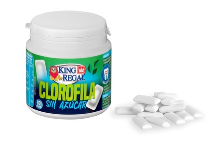 King Regal, King Regal Kaugummi Chlorophyll Zuckerfrei 100g
