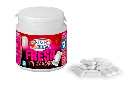 King Regal, King Regal Kaugummi Chlorophyll Zuckerfrei 100g