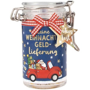 undefined, Geldgeschenk Einmachglas Für einen Herzenswunsch, Geldgeschenk Einmachglas Ein paar Flocken