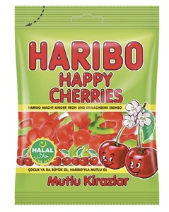 HARIBO, Haribo Halal Happy Cherries 100g