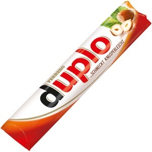 Ferrero Kinder, Ferrero Duplo, 40 x 18g, DUPLO Schokoriegel Duplo 40 Stück à 18 g