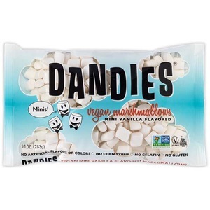 Dandies, Dandies Marshmallows Vegan Vanilla Mini 283g, Dandies Marshmallows Vegan Vanilla Mini 283g