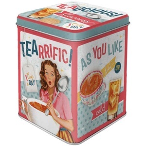 Nostalgic Art, Nostalgic Tealicious & Tearrific Tee-Box, Nostalgic Tealicious & Tearrific Tee-Box