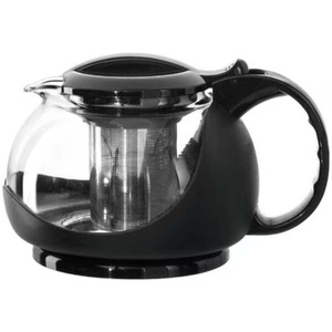 Montana, Montana Teekanne Assam 1 l, Transparent, Montana Teekanne ASSAM 1 l, Schwarz/Transparent