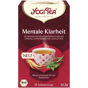 Yogi Tea, Yogi Tea Mentale Klarheit 17 Stück, Yogi Tea Mentale Klarheit 17 Stück