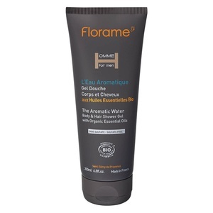 Les senteurs gourmandes, Les Senteurs Gourmandes - Aromatisches Duschgel 200 ml, Florame Homme - The Aromatic Water Shower Shampoo