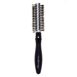 Denman, Denman - Round Brush Natural Bristles 18 mm, Denman DCR1 Thermoceramic 18/50 mm, 8-reihig