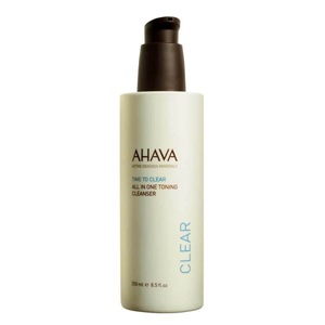 Ahava, AHAVA All in One Toning Cleanser Reinigungslotion 250ml, AHAVA Time to Clear All-in-1 Toning 250ml Damen