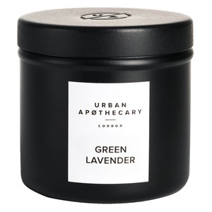 Urban Apothecary London, Urban Apothecary - Luxury Iron Travel Candle Green Lavender, 