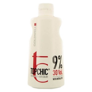 Goldwell, Goldwell Topchic Permanent Hair Color Lotion 9% 1000ml (33.8oz), Goldwell Topchic Lotion 9% - 1000ml