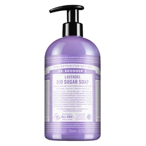 Dr. Bronner's, Dr. Bronner's Flüssigseife Dr. Bronner's Flüssigseife Shikakai Soap Lavender Flüssigseife 710.0 milliliter, Dr. Bronner's Dr. Bronner's Sugar Soap Lavender duschgel 710.0 ml