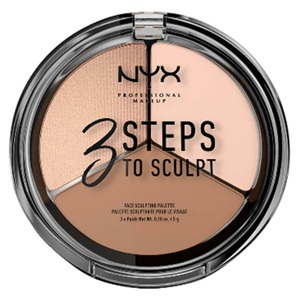 NYX Professional Makeup Nr. 01 - Fair 3 Steps To Sculpt Puder 5g