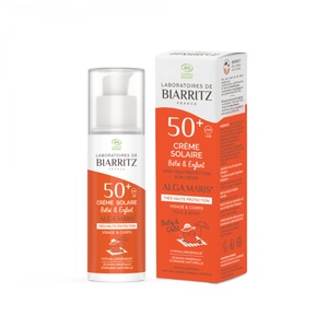Laboratoires de Biarritz, Laboratoires de Biarritz Alga Maris Sonnencreme Kinder LSF50+, 50 ml, 