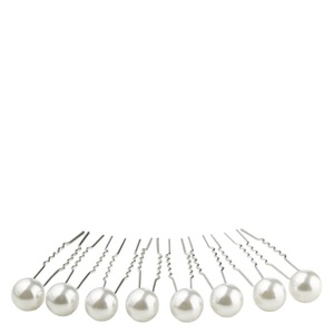 Celebride, Celebride - Haarnadeln Mit Perlen Weiss 14mm, Celebride - Haarnadeln Mit Perlen Weiss 14mm