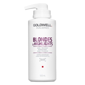 Goldwell, Goldwell Dualsenses Blondes & Highlights Brilliance 60sec Treatment 200ml, Goldwell Dualsenses Blondes & Highlights 60SEC TREATMENT 200ml