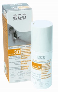 Eco Cosmetics, Eco Cosmetics Sonnengel Gesicht Sensible UVB 30 30 ml (1oz), Sonnengel Gesicht LSF 30 bio (30ml)