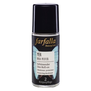 Farfalla, farfalla men Deo Roll-on Rosa Pfeffer 50 ml, 