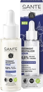 SANTE, Serum Overnight Revitalizer Intensive Regeneration Bio Olive, SANTE Gesichtsserum »Overnight Revit«