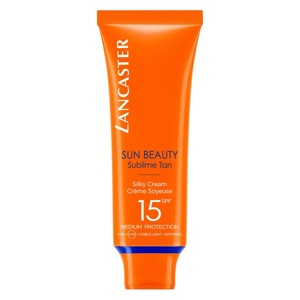 Lancaster, Lancaster SPF 15 Silky Touch Cream Radiant Tan Sonnencreme 50ml, Lancaster Sun Beauty Silky Cream SPF15 50ml
