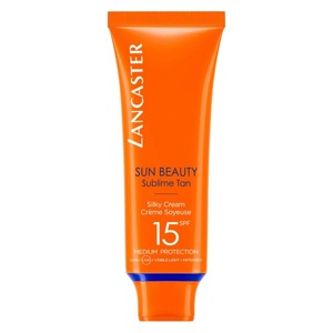 Lancaster, Lancaster SPF 15 Silky Touch Cream Radiant Tan Sonnencreme 50ml, Lancaster Sun Beauty Silky Cream SPF15 50ml