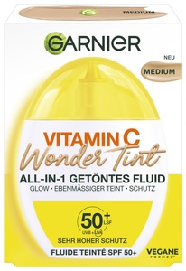 Garnier, Garnier - Vitamin C Wonder Tint All-In-1 Getöntes Fluid, 40 ml