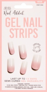 Ardell, Nail Addict - Gel Strips First Kiss, Ardell - Gel Nail Strips, First Kiss, Set