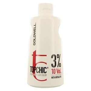 Goldwell, Goldwell Topchic Permanent Hair Color Lotion 3% 1000ml (33.8oz), Goldwell Topchic Lotion 3% - 1000ml