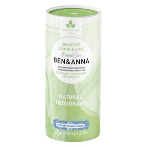 BEN&ANNA, BEN&ANNA - Sensitiv Lemon & Lime Paper, Ben & Anna Natural Deodorant Papertube Lemon & Lime Sensitive