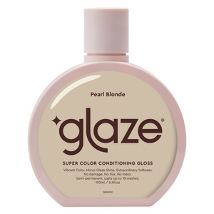 Glaze, Super Color Conditioning Hair Gloss Pearl Blonde Damen Pearl Blonde 190ml, Glaze Super Gloss Pearl Blonde (190ml)