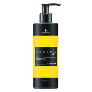 Schwarzkopf Prof., Schwarzkopf Prof. Chroma ID Intense Bonding Color Mask Yellow 280ml, Schwarzkopf Professional Chroma ID Intense Bonding Color Mask 280 ml Intense Pigment Yellow