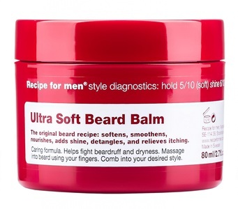 Recipe for men, Recipe for men Rezept für Männer extrem weichen Bart Balm 80ml, Beard Care - Ultra Soft Beard Balm