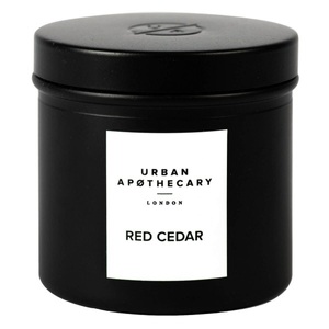 Urban Apothecary London, Urban Apothecary - Luxury Iron Travel Candle Red Cedar, Urban Apothecary - Luxury Iron Travel Candle Red Cedar