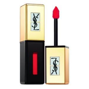 Yves Saint Laurent, Yves Saint Laurent Vernis à Lèvres Pop Water - Rouge Splash 202, Yves Saint Laurent Vernis à Lèvres Pop Water - Rouge Splash 202