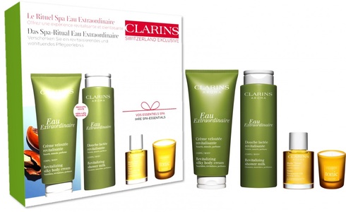 Clarins, Clarins Rituel Spa Eau Extraordinaire Geschenkset, Clarins Rituel Spa Eau Extraordinaire Geschenkset