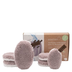 waschies®, Waschies Faceline - Abschminkpads & Waschpads Taupe-Edition Set, 
