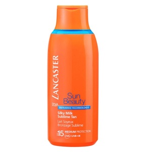 Lancaster, Lancaster Silky Milk Sublime Tan SPF 15 Sonnenmilch 175ml, Lancaster Sun Beauty Silky Milk SPF15 175ml