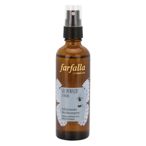 Farfalla, FARFALLA Bio-Raumspray sei erfrischt Zitrone 75 ml, Farfalla Sei erfrischt Zitrone Bio-Raumspray (75ml)