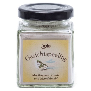 jolu, jolu - Gesichtspeeling Kreide und Mandelmehl, jolu - Gesichtspeeling Kreide und Mandelmehl