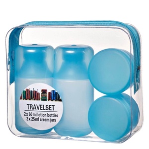 TRISA, TRISA Travel - Reiseset Blau Klein, Trisa Accessoires Reiseset blau klein
